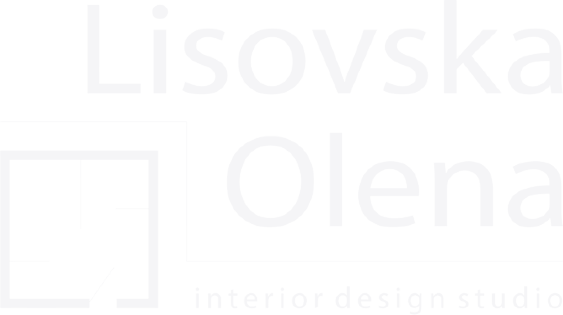 Lisovska Olena — interior design studio
